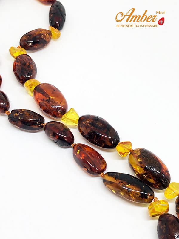 Collana-ambra-baltica-donna-color-cognac-ambermed