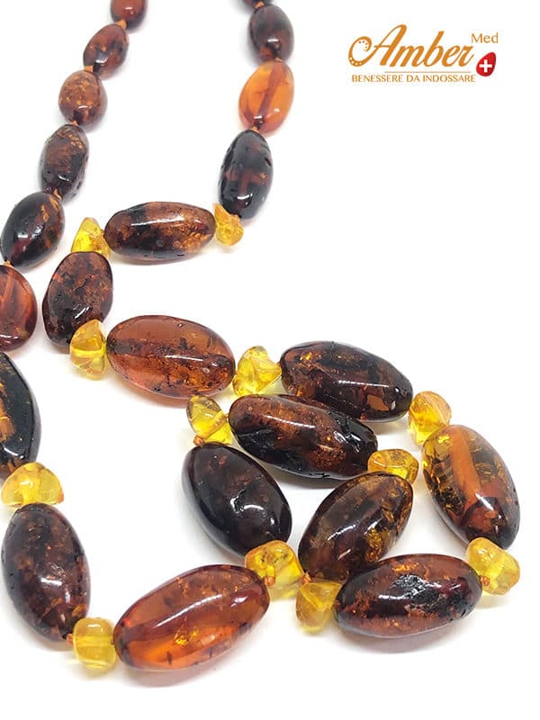 Collana-ambra-baltica-donna-color-cognac-ambermed